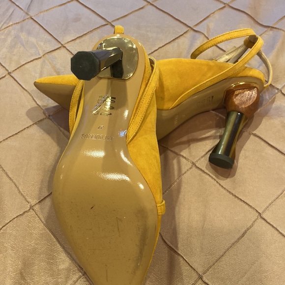 Jacquemus fabulous pumps, light mustard, size 37 - Picture 5 of 13